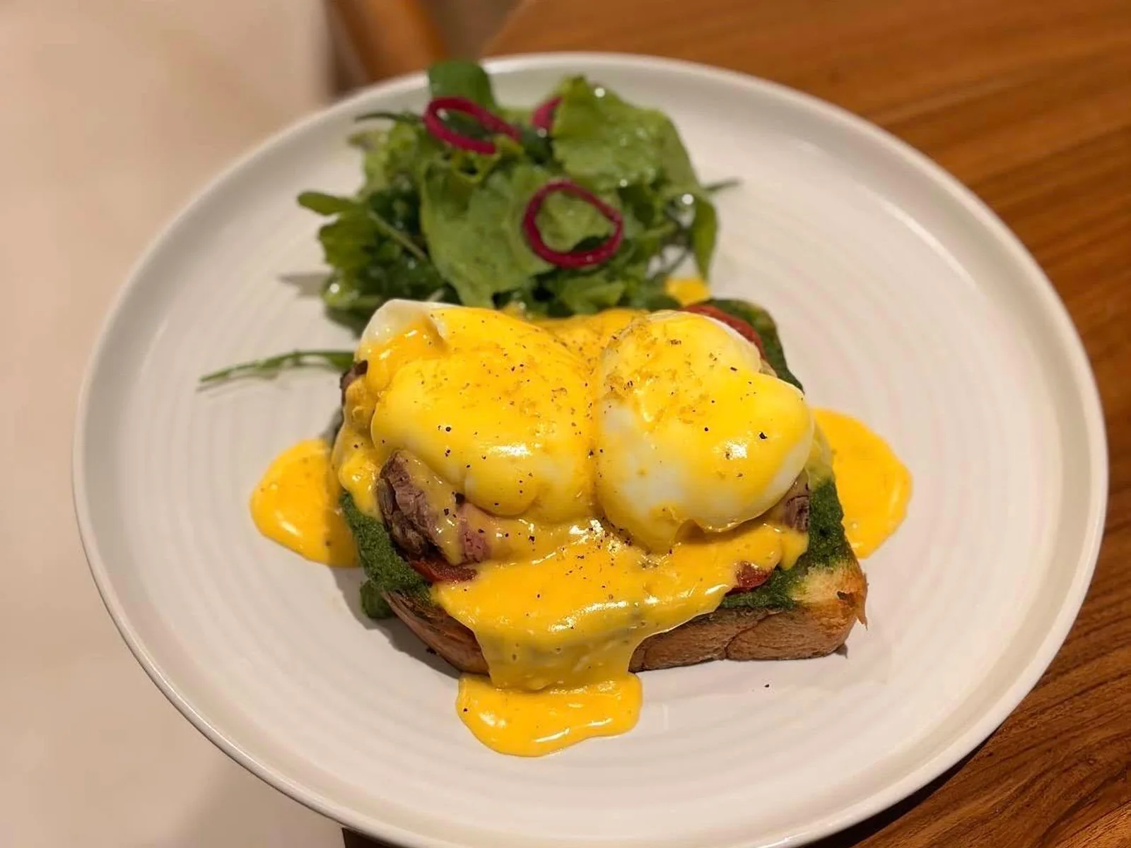 Egg Beef Toast